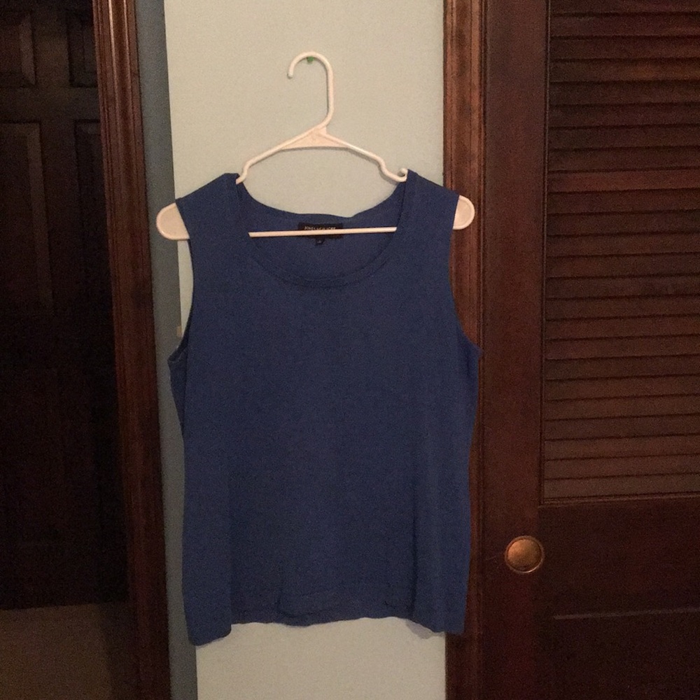 Blue Tank-top by Jones New York